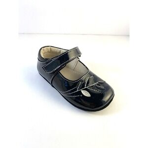 SMALLER BY SEE KAI RUN Black Patent Leather Mary Jane Flat.  Size: 18-24 months